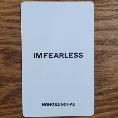 Hong Eunchae Official Photocard Le Sserafim 1st Mini Album