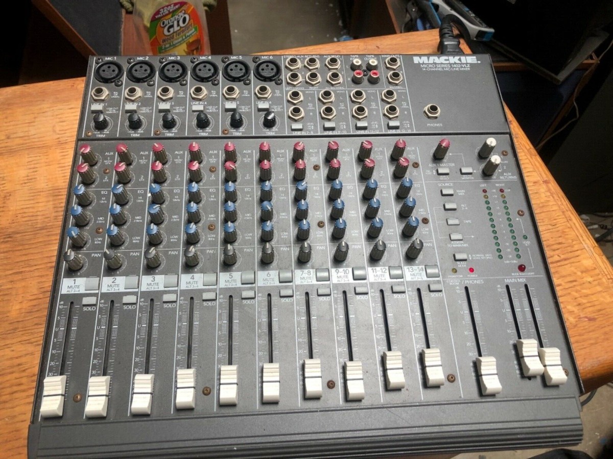 Mackie 1402-VLZ Pro 14-Channel Mixer 663961001372 | eBay