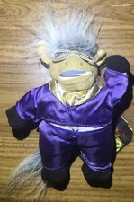 Vintage 1998 Idea Factory Infamous Meanies Plush Figure Donkeyng New