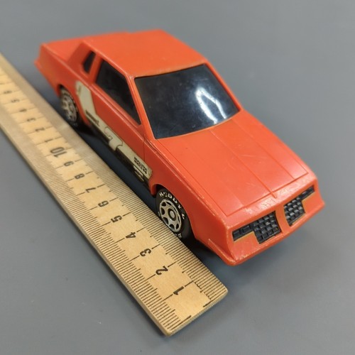 Vintage Oldsmobile Buddy L Orange Cutlass Plastic Stock Car Made In Macau 1981 - Picture 11 of 11