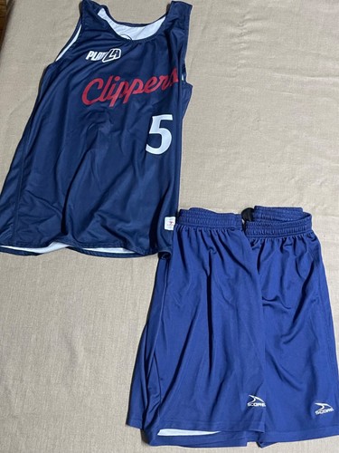 LA Rec & Parks Clippers Kids Summer League Jersey and Shorts - Picture 2 of 14