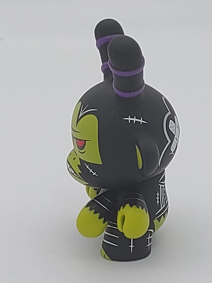 Kidrobot 2012 Dunny Apocalypse Black Mutant Ape Of No Hope 3" Figure Kronk 1/16 - Image 3 of 4