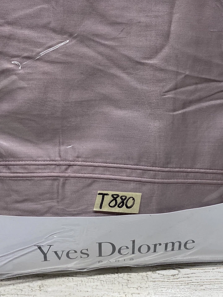 Yves Delorme Triomph Lila King плоский лист новый - Изображение 2 из 4