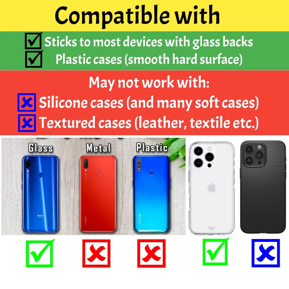 POPSOCKETS Mobile Phones Tablets Pop Up Grip Finger Ring Holder Expanding Stand - Image 2 of 4