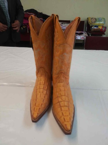 buttercup ostrich boots