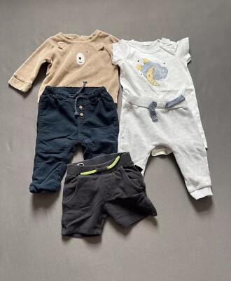 Kleidungspaket Neugeborene Kinder Baby Jungen 6-9 Monate Outfits Oberteile Hosen Shorts