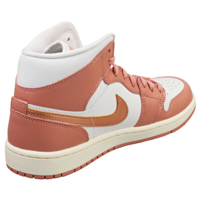 Nike Air Jordan Mid Se Womens Red Stardust Copper Fashion