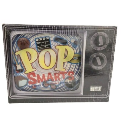 POP SMARTS Trivia Pop Culture Board Game 2001 Endless Games New. Sealed 