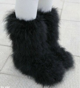 fur boots winter