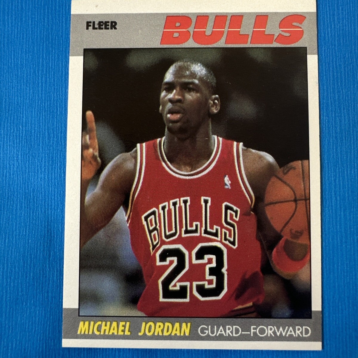 1987 Fleer MICHAEL JORDAN #59 10/MINT 2nd Year Basketball Card