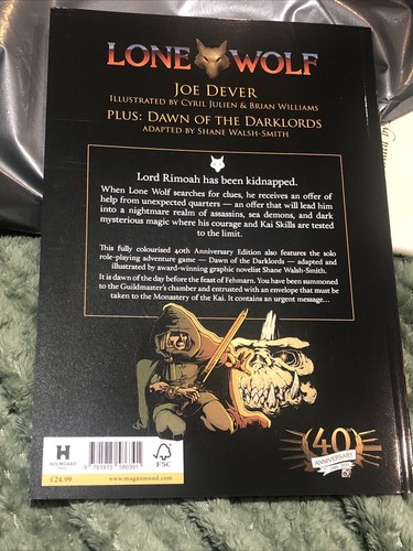 EINSAMER WOLF Der Schädel von Agarash Graphic Novel 40th Anniversary Edition in Farbe - Bild 2 von 2