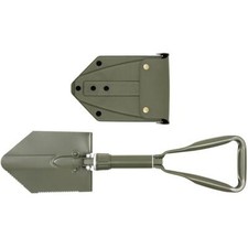 British Army Surplus Folding Spade / Shovel in Hard Case