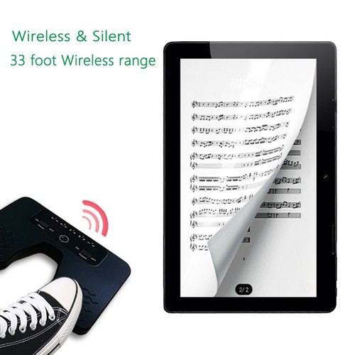 Tavsou Bluetooth Page Turner Pedal für Tablets Smartphones und Laptop - Bild 2 von 13