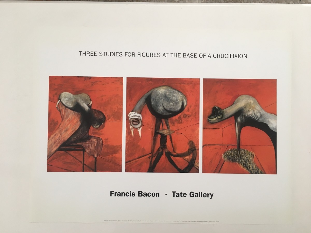 FRANCIS BACON, 1994 EXTREMELY RARE AUTHENTIC PRINT,TATE GALLERY | eBay