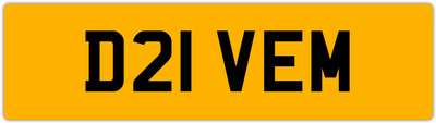 DAVE M DAV DAVIDS DAVID BMW M M1 M2 M3 M4 M5 M6 M8 I4 M50 NUMBER PLATE D21 VEM