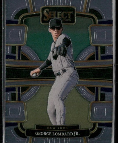 ⚾️ 2024 Panini Select - Concourse George Lombard Jr. RC Yankees #92
