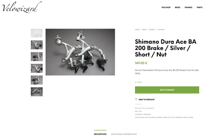 Shimano BA-200 Dura-Ace 7100 Bremse VORNE (Gebraucht) in Luzern für CHF 27 - mit Lieferung auf