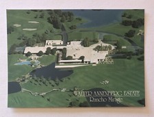 Postcard - Walter Annenberg Estate, Rancho Mirage California