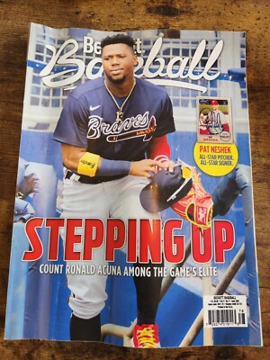 June 2021 Beckett Baseball Magazine with Ronald Acuna Cover - Atlanta Braves