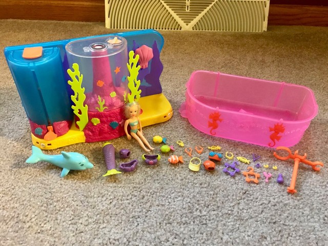 polly pocket mermaid playset