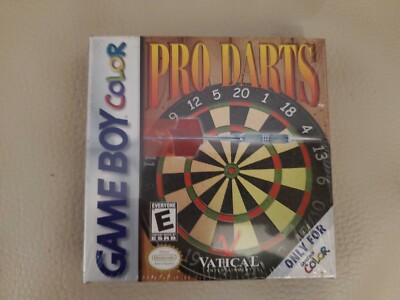 Pro Darts (Nintendo Game Boy Color, 2000) Brand New Sealed