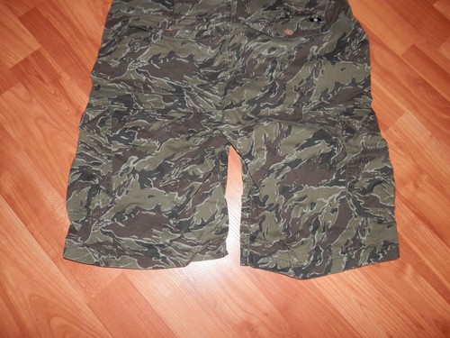 Lucky Brand Youth Boys Size 18 Army Greens Camo Cargo Long Bermuda Shorts 4653 - Picture 11 of 17