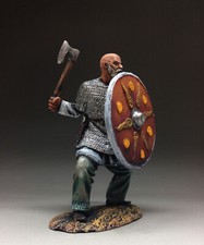 Tin toy soldiers Ancient Russian Warrior 54 mm figurine metal sculpture