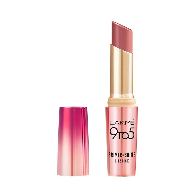 Lakme 9 To 5 Primer Shine Lipstick Blush Mauve