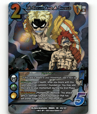 UniVersus - A Spear And A Shield - My Hero Academia: Undaunted Raid - SR