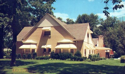 Atlanta Georgia Ray-O-Lite Corporation Fiber Glass Awnings Heaton's Postcard