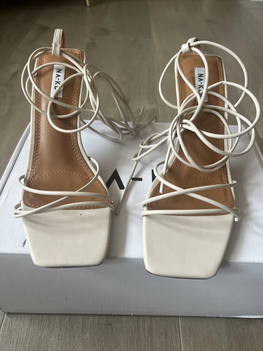 Off white deals kitten heels