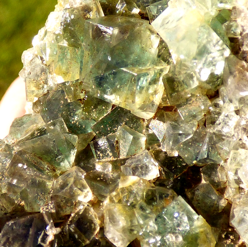 Double Sided Fluorite Cluster Heights Quarry Weardale UK Mineral Specimen 9cm - Picture 5 of 24