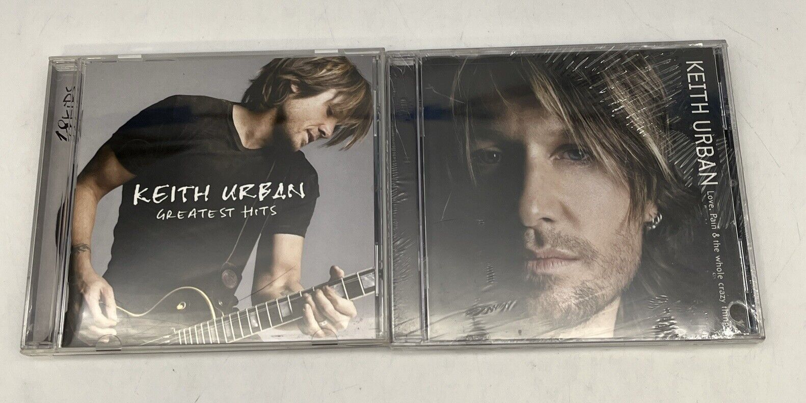 Keith Urban - Love, Pain & The Whole Crazy Thing - Greatest Hits CD Lot Of 2