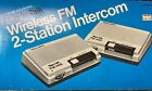 Wireless Fm 2-station Intercom