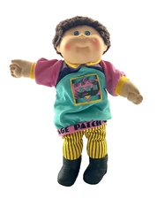 1983 Cabbage Patch 16in Doll w/ 1990 Over the Top Outfit