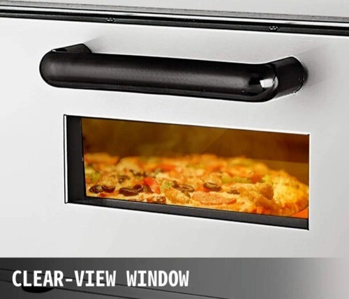 Commercial Pizza Oven Single Deck Countertop- Stone Base - Electric - Picture 2 of 4