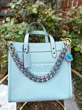 NEW Handmade Clear Black Jelly Acrylic Bag Strap Large Novelty Bag Strap Chunk