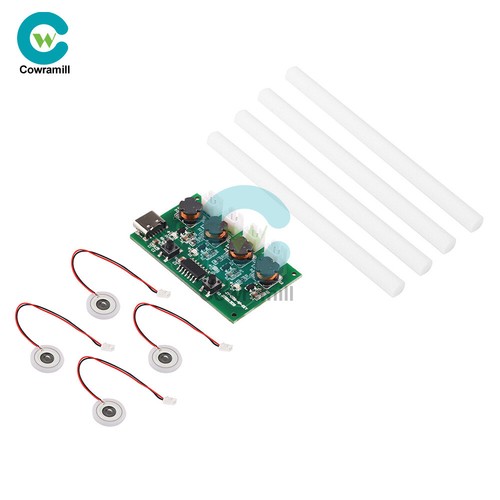 Mini Humidifier DIY Kits Mist Maker Driver Circuit Board 4 Fogger Film Atomizer - Picture 2 of 23