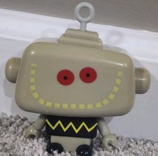 Paperchase Pet Chopz Pull Back Robot Rare Vintage