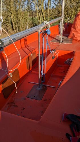 Segeljolle Triss-Giggen mit Slipwagen - Bild 14 von 14