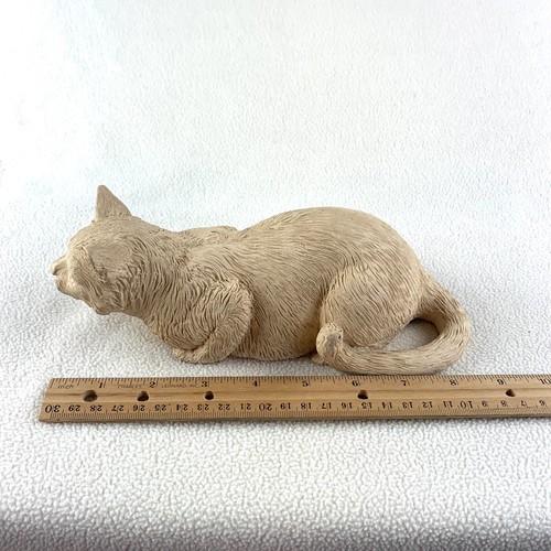 Goose Creek Cat Hide-A-Key Kitty USA Garden Memorial 9 inch Heavy Resin - Picture 3 of 9