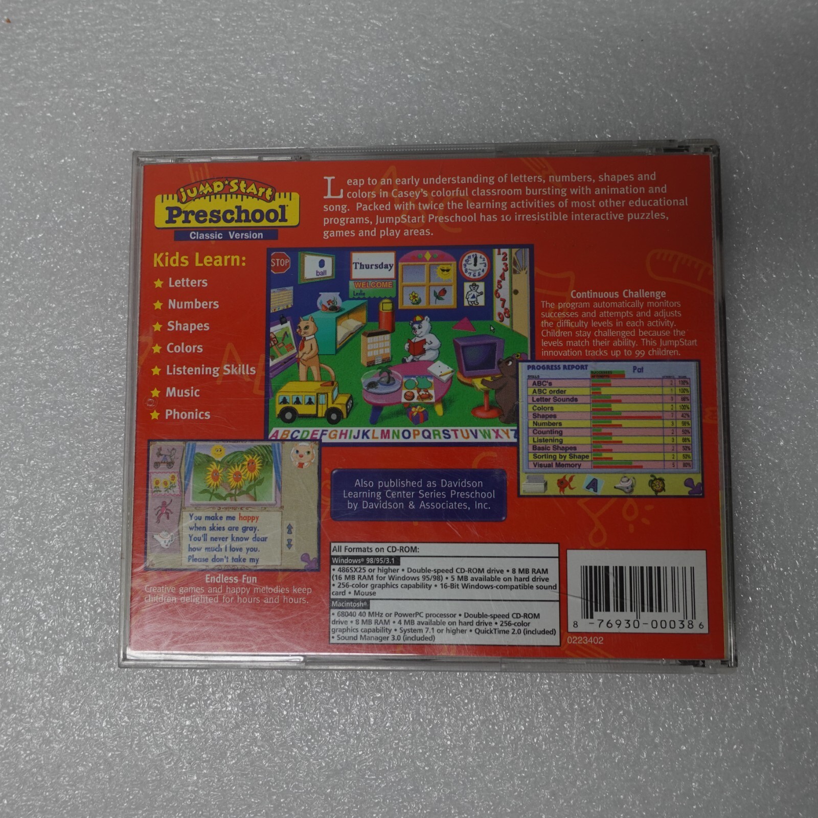 Jumpstart Preschool PC Game eBay