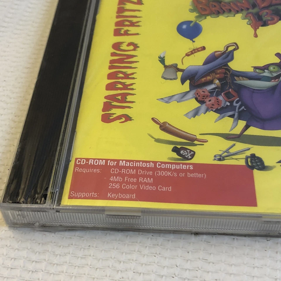 Brain Dead 13 RPG Fantasy Vivi Fritz Nero Moose ReadySoft Game PC CDROM 1995 NEW - Image 2 of 4
