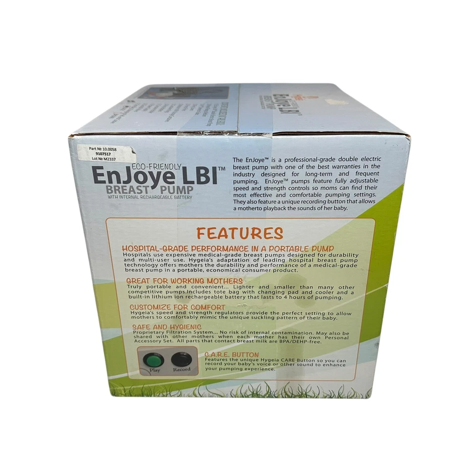 Hygeia Enjoye LBI двойной электрический молокоотсос - Изображение 3 из 4