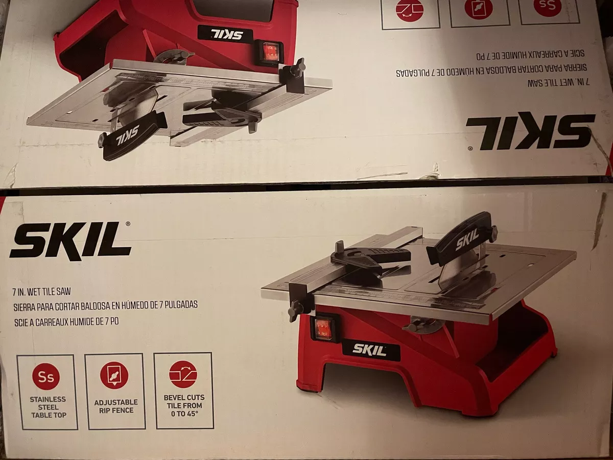 SKIL 3540-02 Wet Tile Saw- 7-inch eBay