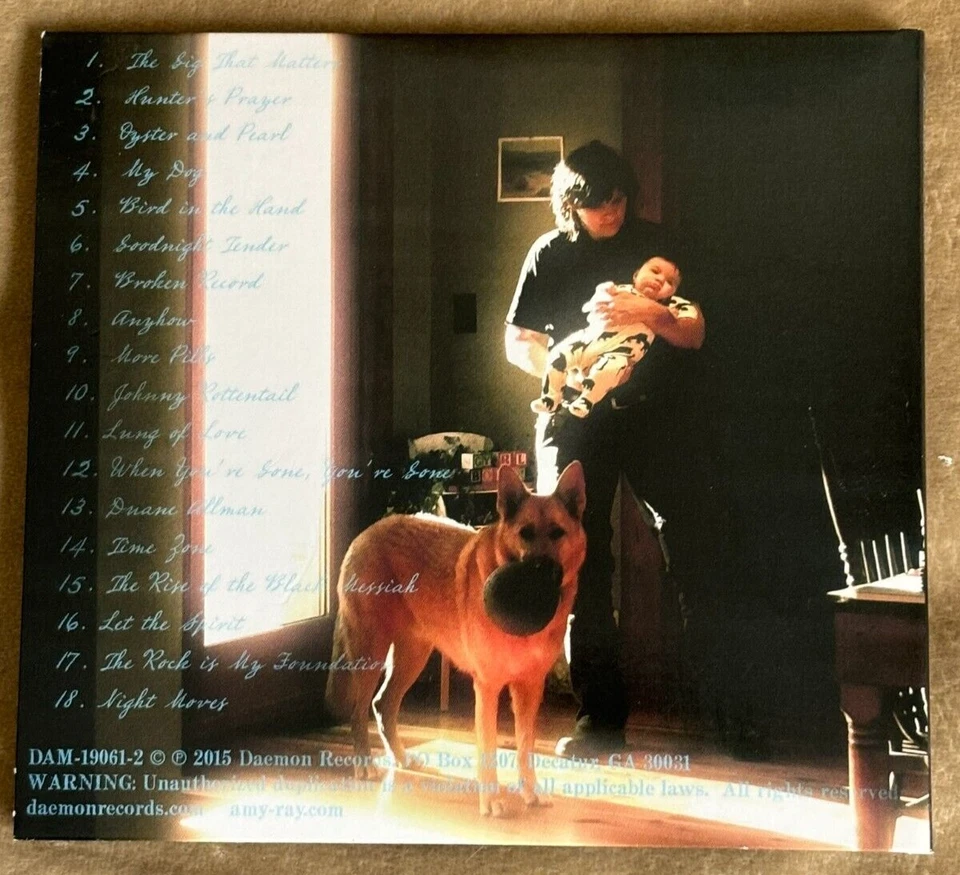 AMY RAY (INDIGO GIRLS) The Tender Hour: Live From Seattle (2015) CD. AUTOGRAPHED Foto 2 de 2