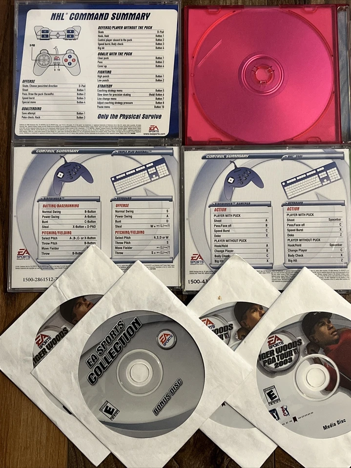 EA sports PC windows games bundle -  Tiger Woods, NHL, Triple Pay  (SOLD AS IS) - Image 2 of 4