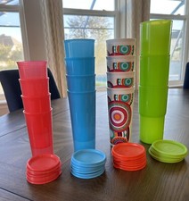Huge lot Tupperware Perfect Cond Colorful Tum...