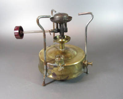 Réchaud De Camping Vintage Radius Ltd No.5 - Kérosène - Laiton - Fabriqué En Suède