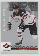 2017 Upper Deck Team Canada Juniors High Gloss 11/25 Jeremy Lauzon #15 s9z